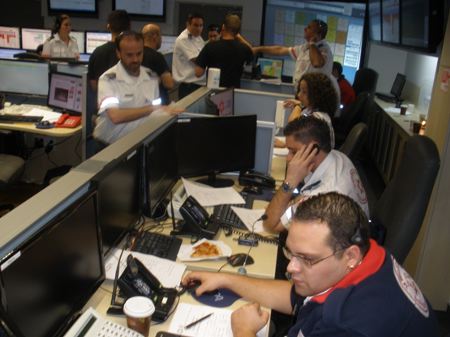 Photo incendie Carmel - décembre 2010